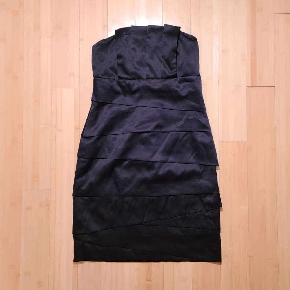 White House Black Market Ruffled Dress